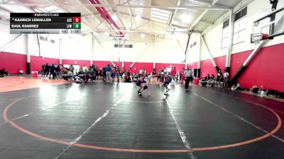 157 lbs Cons. Round 2 - Saul Ramirez, Lemoore College vs Kadrick Lewallen, Arizona Christian