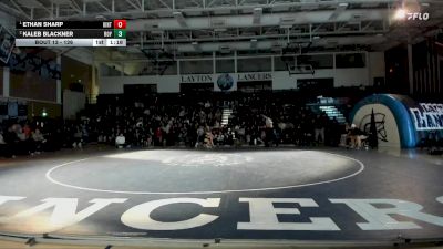 126 lbs 1st Place Match - Ethan Sharp, Uintah vs Kaleb Blackner, Roy