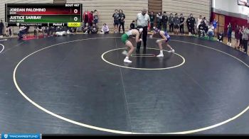 138 lbs Cons. Round 4 - Justice Saribay, Palo Verde vs Jordan Palomino, Basic