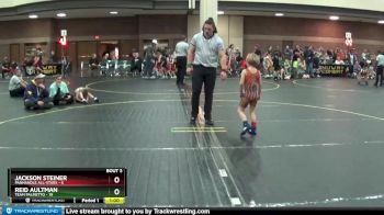 53 lbs Quarterfinals (8 Team) - Reid Aultman, Team Palmetto vs Jackson Steiner, Panhandle All-Stars