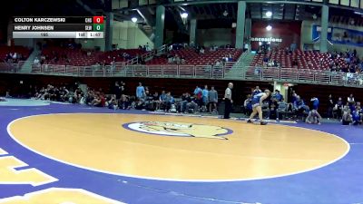 165 lbs Round 2 (4 Team) - Colton Karczewski, Crismon High School vs Henry Johnsen, Seward