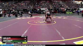 160 lbs Cons. Round 3 - Noah Montez, Central Catholic vs Jace Allen, Idaho Falls