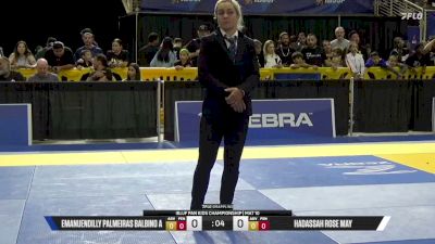 Emanuendilly Palmeiras Balbino A vs Hadassah Rose May 2026 Pan Kids Jiu-Jitsu IBJJF Championship