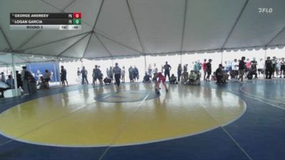 78 lbs Round 2 - Logan Garcia, Poway Elite vs George Andreev, Peterson Grapplers