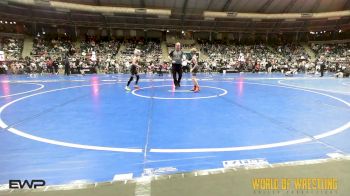 70 lbs Consi Of 16 #1 - Wyatt Eads, Open Mats vs Bennett Fields, Hawkeye Wrestling Academy