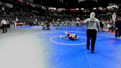 91 lbs Round Of 16 - Christian Duran, Red Nose vs Chace Severs, Lakeland