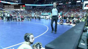 2A-126 lbs Champ. Round 1 - Brody Buhman, Assumption, Davenport vs Jason Eastman, Benton Community