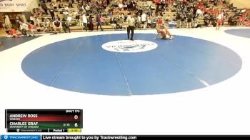 149 lbs Cons. Round 1 - Andrew Ross, Wabash vs Charles Graf, University Of Chicago