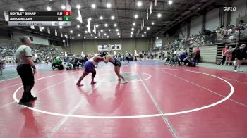 235 lbs Cons. Round 6 - Arika Miller, North Kansas City vs Bentley Sharp, El Reno