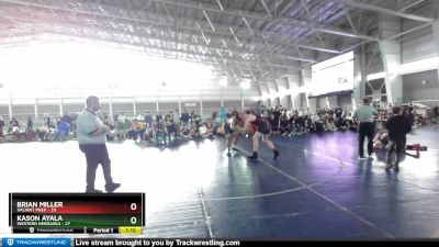 187 lbs Champ Round 1 (16 Team) - Kason Ayala, Western Nebraska vs Brian Miller, Valiant Prep