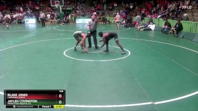 138 lbs 3rd Place Match - Blake Jones, Lawrence North vs Jaylen Covington, Pendleton Heights H.S.