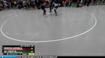 285 lbs Quarterfinal - Nehemiah Lendobeja, Kaukauna High School Wrestling vs Roy Phelps Jr., Beat The Streets Chicago-Midway