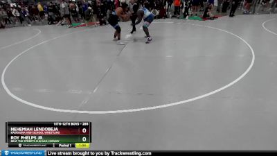 285 lbs Quarterfinal - Nehemiah Lendobeja, Kaukauna High School Wrestling vs Roy Phelps Jr., Beat The Streets Chicago-Midway