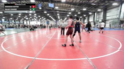160 lbs Round Of 16 - Joey Ruiz, NJ vs Brian Chamberlain, PA