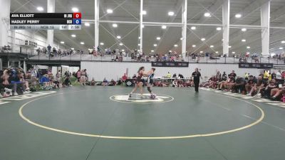 115 lbs Ava Elliott, Indiana vs Hadley Perry, North Carolina Blue