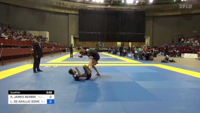 KEVIN JAMES BERBRICH vs LUCAS DE ARAUJO GOMES 2023 Pan IBJJF Jiu-Jitsu No-Gi Championship