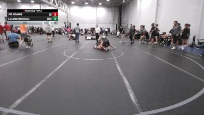 157 lbs Round 4 (6 Team) - Lulzim Begolli, South Side WC Blue vs JW Adams, Dayton Bandits