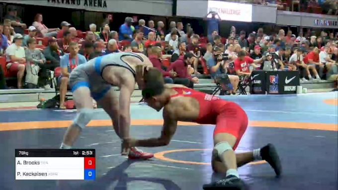 79 Kg Rr Rnd 1 Aaron Brooks Titan Mercury Wrestling Club Tmwc Vs