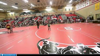 67 lbs Cons. Semi - Ryder Eggleston, Ferndale Force Wrestling Club vs Carsen Grooms, Port Angeles Wrestling Club