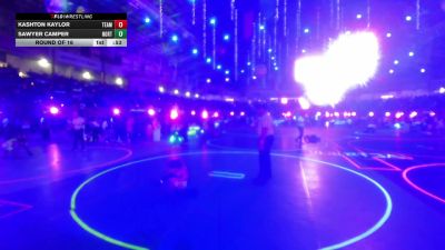 53 lbs Round Of 16 - Kashton Kaylor, Team Aggression vs Sawyer Camper, North Park Wrestling Club
