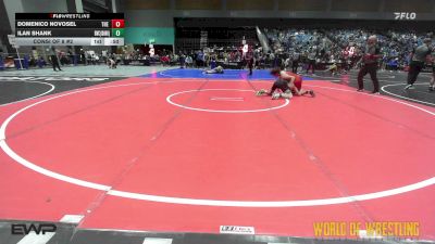 120 lbs Consi Of 8 #2 - Domenico Novosel, The 300 vs Ilan Shank, BULLDOG WRESTLING CLUB