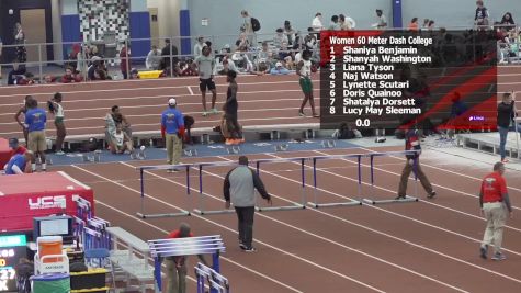 Women's 60m, Finals 1