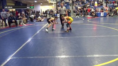 96 lbs Consy 5 - Liam Hinton, Gold Medal Grappling vs Lee Delia, Wantage