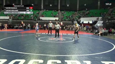 5A 126 lbs Cons. Round 2 - Jacob Bagala, Corner vs Lucas Holland, Arab