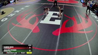 Cons. Semi - Aubrie Beed, Aurora Girls vs Avalina Stoner, Mitchell Girls