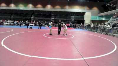 132 lbs Round Of 16 - Aliyhanna Hernandez, Chico vs Olivia Hovey, Cleveland