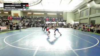 120 lbs Consolation - Andres Bernal Mendoza, Fairfield Warde vs Michael Ortiz, Hall