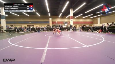 100 lbs Consolation - Allistine Ybarra, Texas Style Wrestling Club vs Jazelle Ramirez, Texasports Wrestling