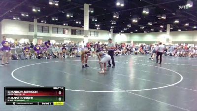 220 lbs Round 2 (16 Team) - Brandon Johnson, Delta Eagles vs Chanse Bonner, Bubbletown Mat