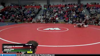 125 C Quarterfinal - Cheyleigh Blankenship, BGM, Brooklyn vs Jordin Derr, Independence