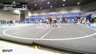 110-120 lbs Consolation - Emmit Fourkiller, Tahlequah Wrestling Club vs Race Foster, Tahlequah Wrestling Club