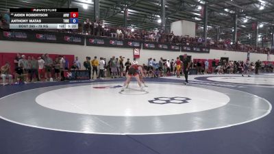 79 kg Champ. Rd Of 128 - Aiden Robertson, Air Force Regional Training Center vs Anthony Matas, The Den