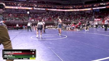 3A-165 lbs Champ. Round 1 - Ari Ehlts, Ankeny Centennial vs Tanner Cournoyer, Pleasant Valley