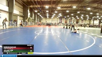 84 lbs Rd# 10- 4:00pm Saturday Final Pool - Korvin Bayles, Sons Of Atlas vs Dylan Luik, Ranger WC