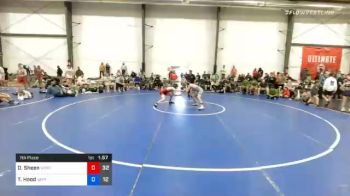 60 kg 7th Place - Danny Sheen, Wyoming Valley RTC Blue vs Tyler Hood, Va Team Predator (NAT)