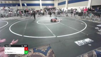 130 lbs Consi Of 32 #2 - Raquel Hall, Revival School Of Wrestling vs Siana Carabeo, Mlwc