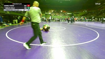 215 lbs Round Of 32 - Daniel Ponce, Foothill vs Emilio Ayala, Kingsburg