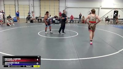 250 lbs Placement Matches (8 Team) - Jordan Roe, Michigan Blue vs Shawn Jackson, Indiana