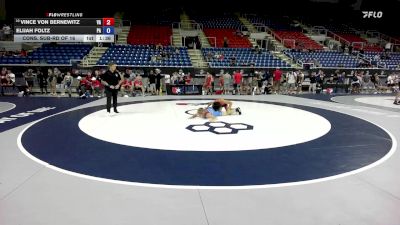 106 lbs Cons. Sub-rd Of 16 - Vince Von Bernewitz, VA vs Elijah Foltz, PA
