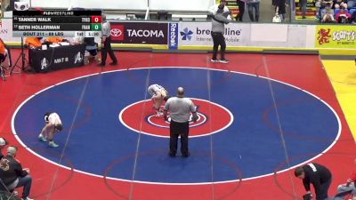 89 lbs Round Of 32 - Tanner Walk, Tyrone vs Seth Hollerman, Franklin