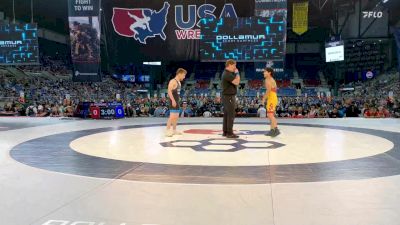 144 lbs Cons. Rd Of 128 - Santiago Perdomo, MD vs Blakelee Bastien, WI