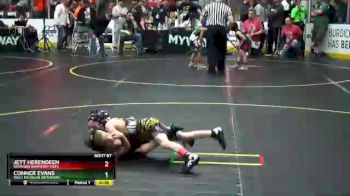 40 lbs Cons. Round 4 - Jett Herendeen, Bronson Hammerin Vikes vs Conner Evans, West Michigan Defenders