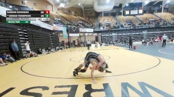 141 lbs Champ. Round 1 - Kaedun Goodman, Nebraska-Kearney vs Kieran Thompson, Adams State