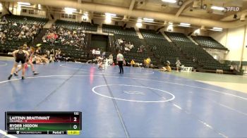 132 lbs Round 1 (16 Team) - Laitenn Braithwait, Columbus vs Ryder Higdon, Gretna East