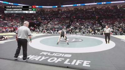 175 lbs 1st Place Match - Colin Wooldridge, La Salle vs Ethan Carpenter, Ben. Logan