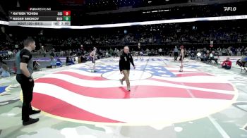 Quarterfinal - Ruger Smokov, Bennett County vs Kayden Tchida, Sisseton